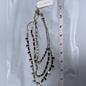 Stella & Ruby Elegant Gold and Silver Women's Necklace